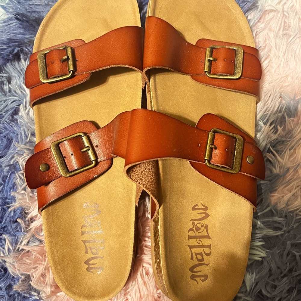 Worn twice. Like new. Slip on shoes. Very comfortable.